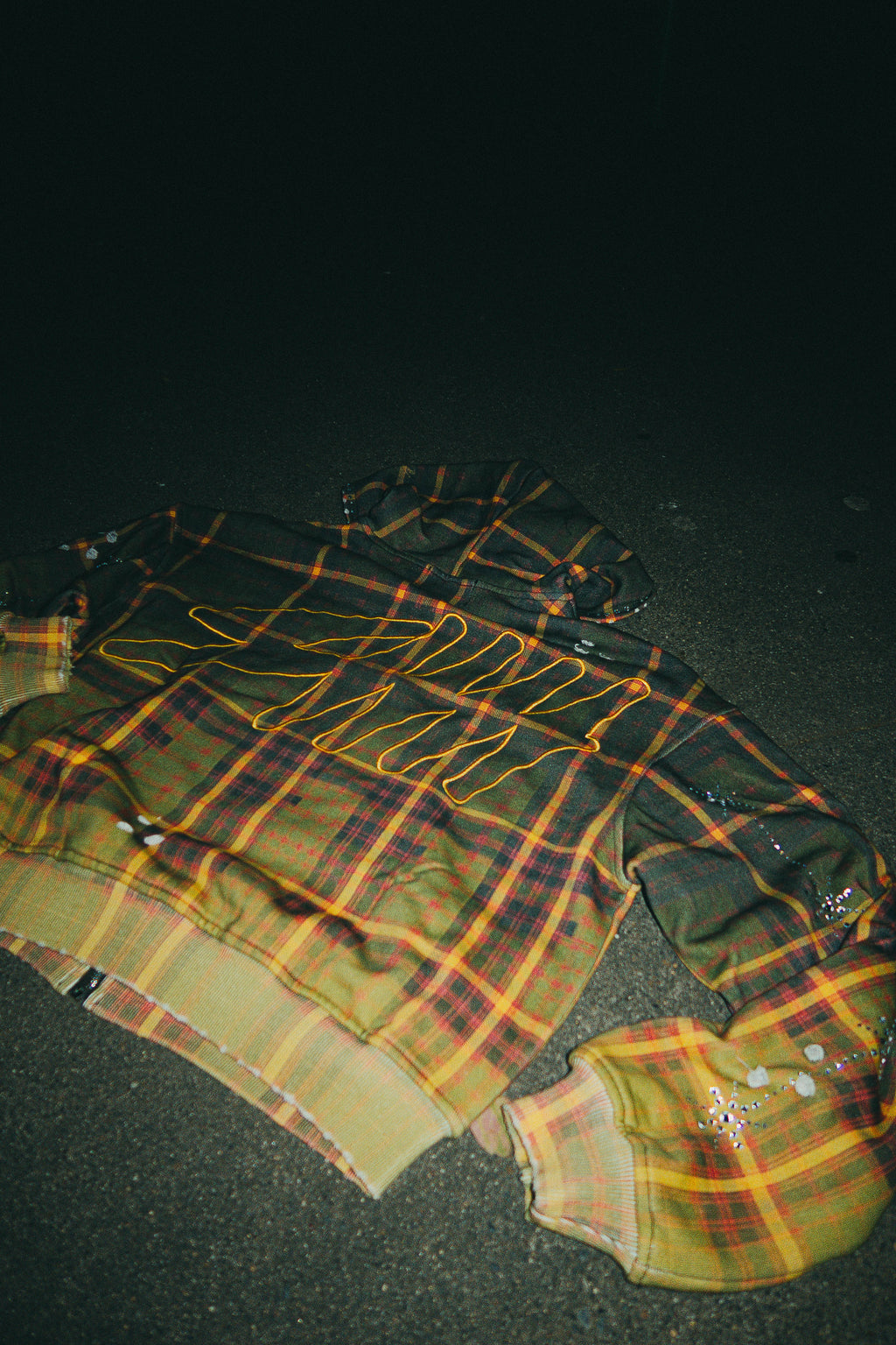 Two-Tone Olive Green Flannel