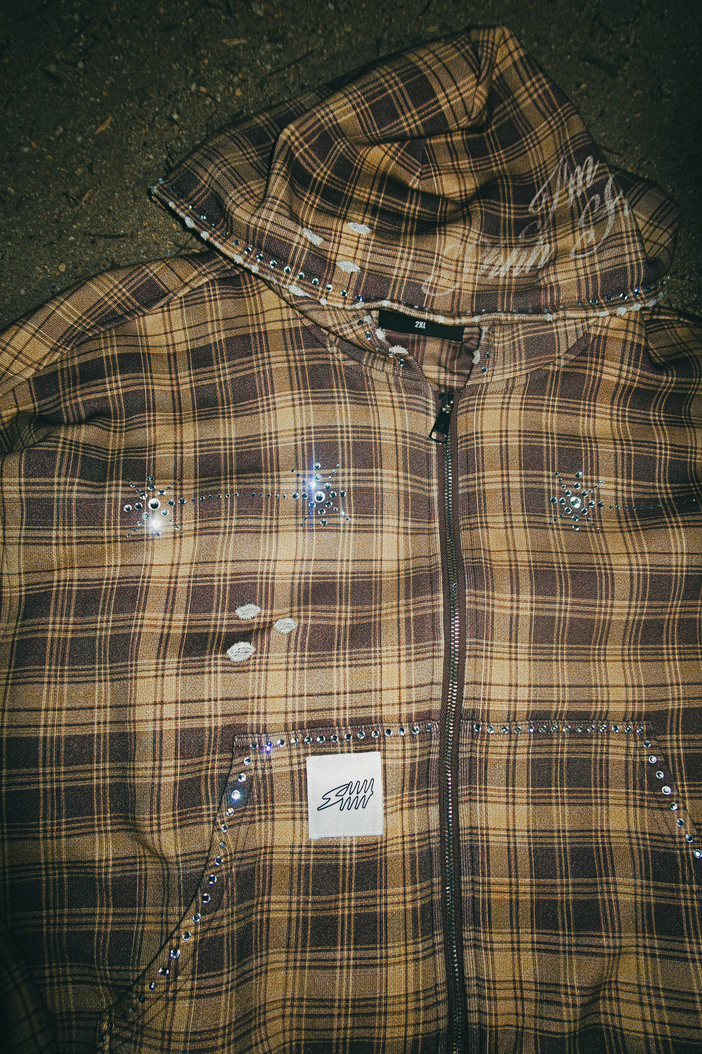 Two-Tone Mocha Flannel