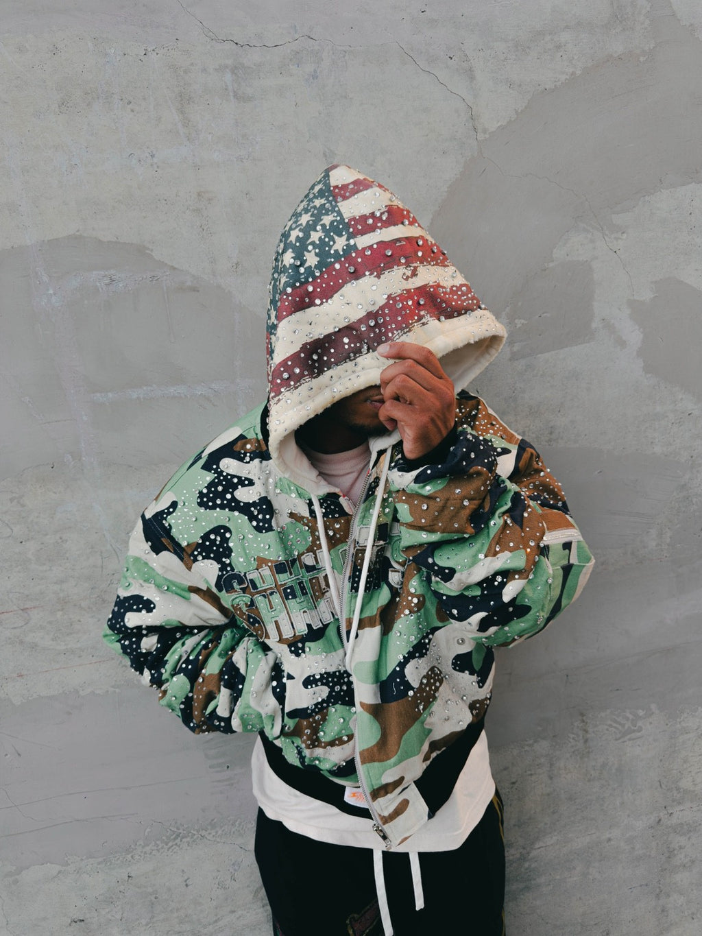 01 Camo Bomber Jacket