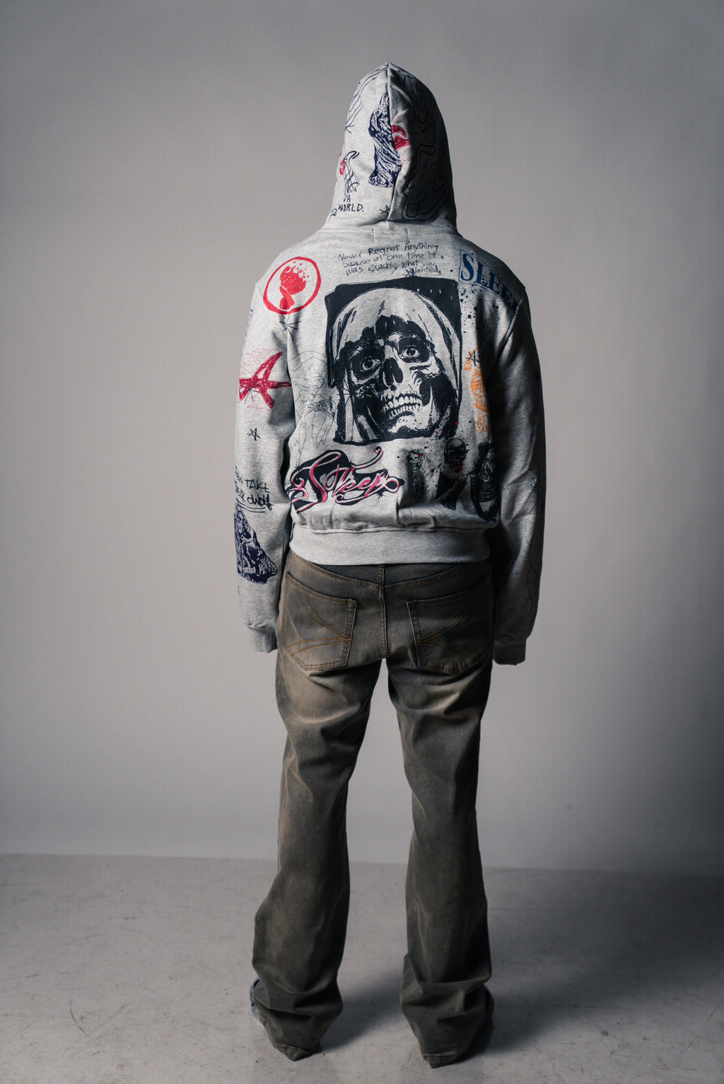 Lost Thoughts Zip Jacket