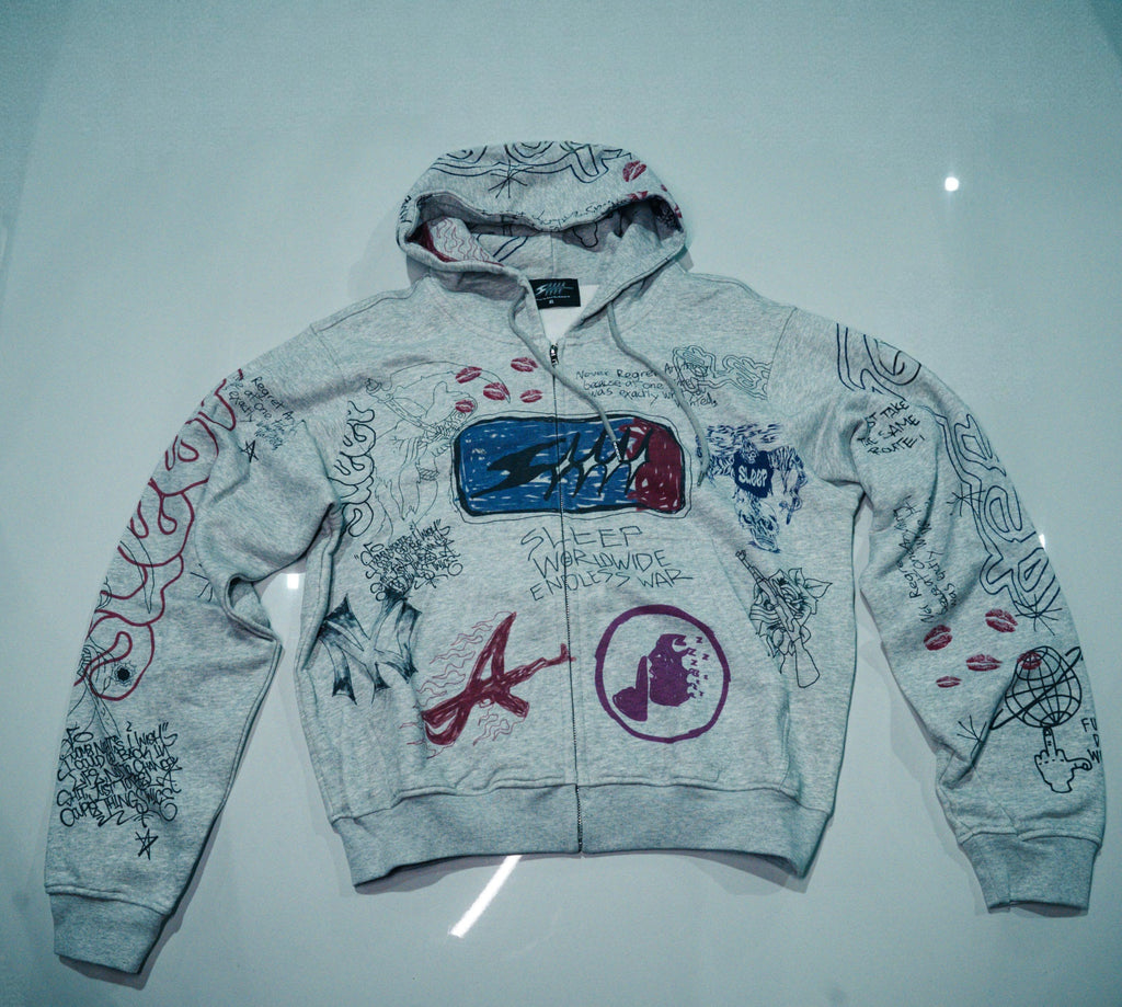 Lost Thoughts Zip Jacket