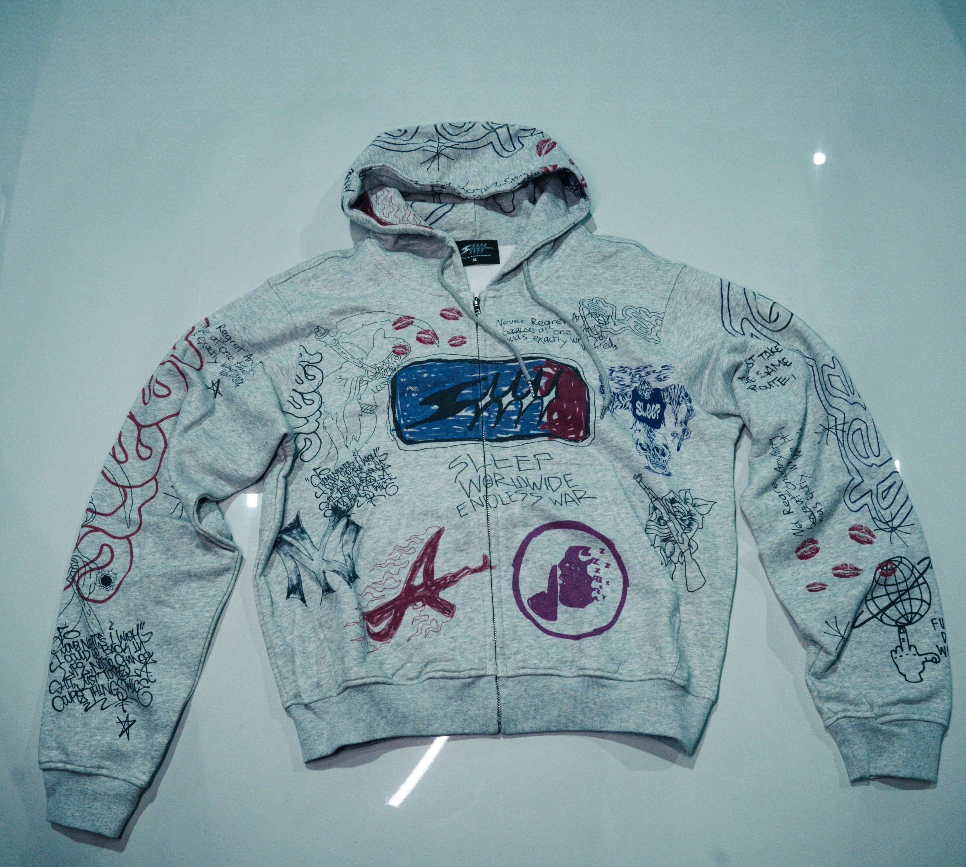 Lost Thoughts Zip Jacket