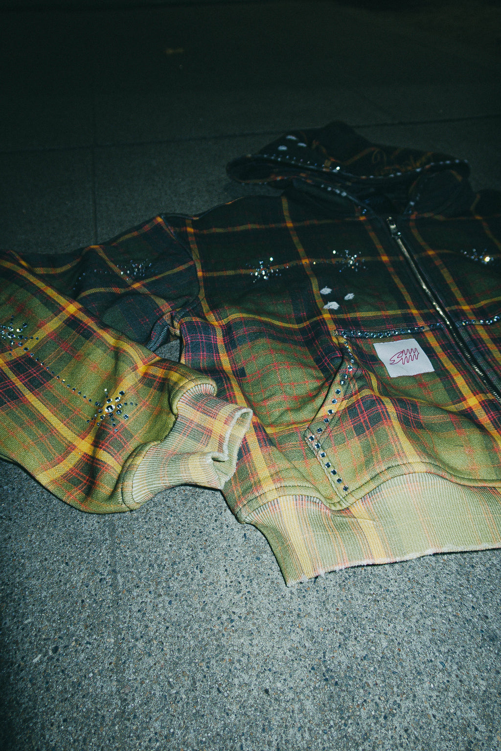 Two-Tone Olive Green Flannel