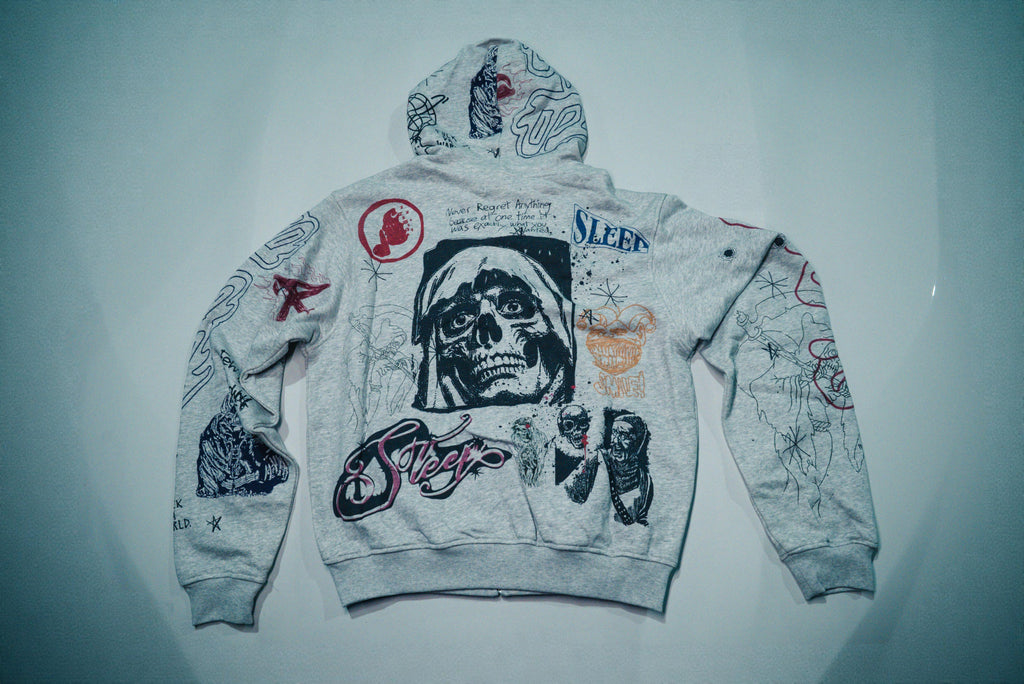 Lost Thoughts Zip Jacket