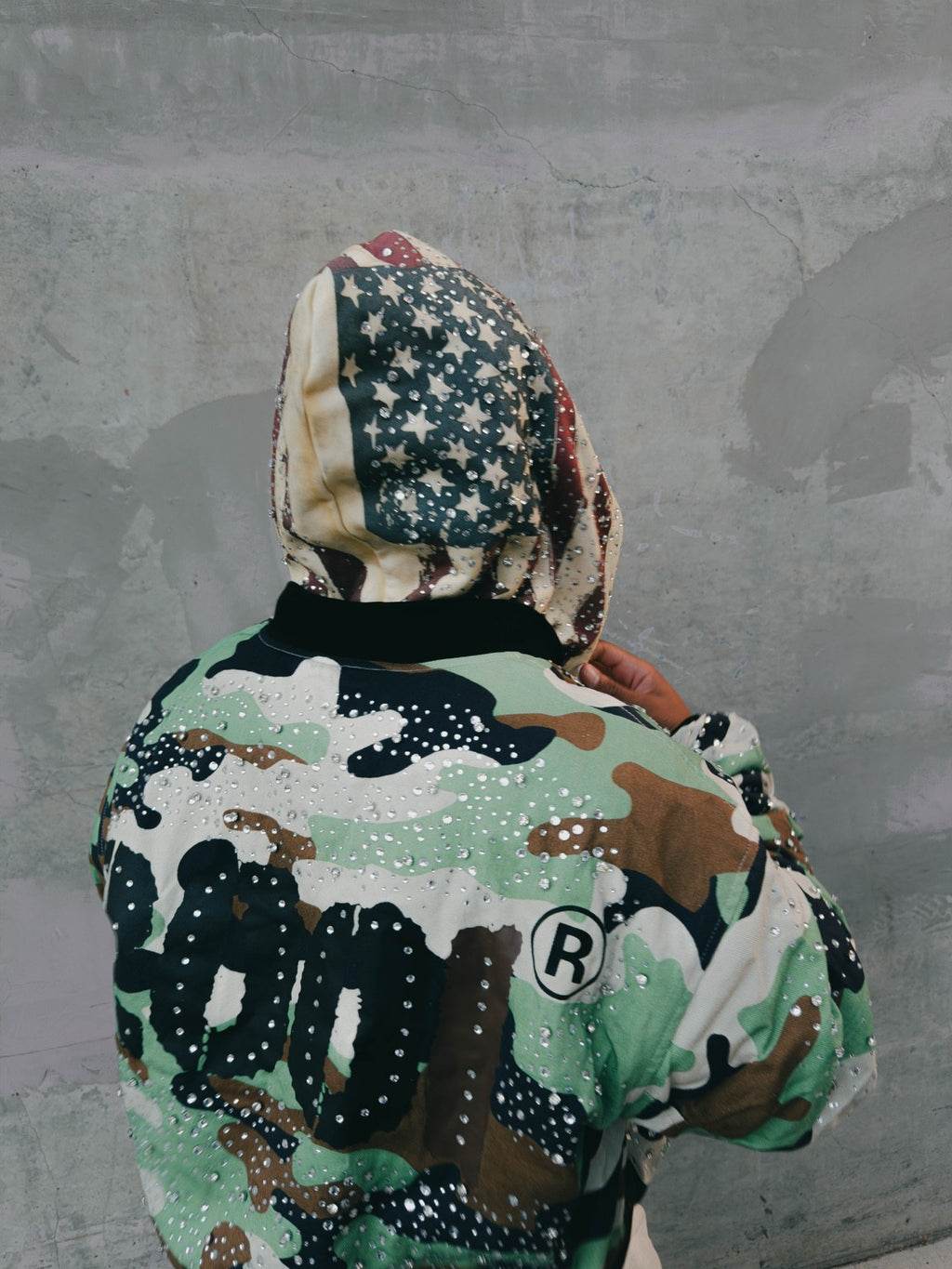 01 Camo Bomber Jacket